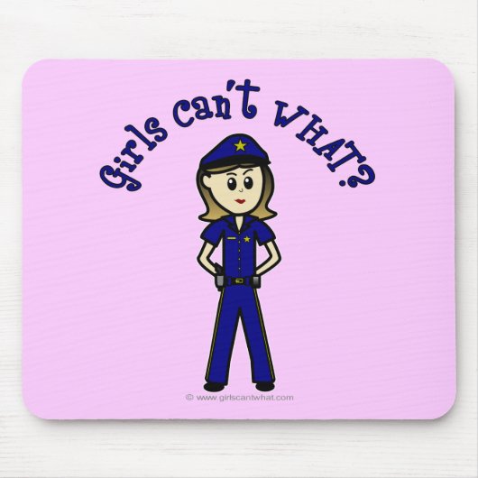 Leichter Polizist Mousepad (Vorne)