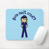 Leichter Polizist Mousepad (Mit Mouse)