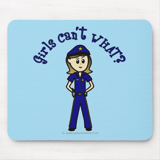 Leichter Polizist Mousepad (Vorne)