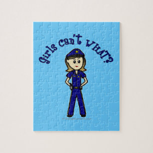 Leichter Polizist Puzzle