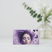 Leichter Traum für Hypnotherapeuten Visitenkarte (Stehend Vorderseite)