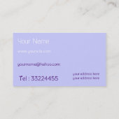 Leichter Traum für Hypnotherapeuten Visitenkarte (Rückseite)