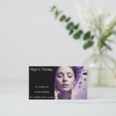 Leichter Traum für Hypnotherapeuten Visitenkarte (Stehend Vorderseite)