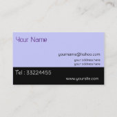 Leichter Traum für Hypnotherapeuten Visitenkarte (Rückseite)