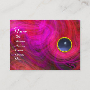 LEICHTER VORTEX BLAU TOPAZ, rosa, lila, gelb Visitenkarte