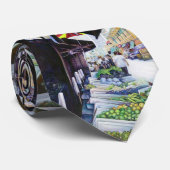 Leichtere Seite der Lavender Street Krawatte (Gerollt)