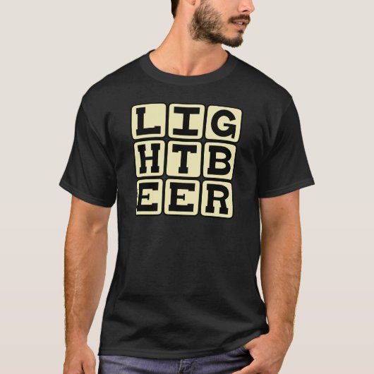 Leichtes Bier, gesunder Cerveza T-Shirt (Vorderseite)