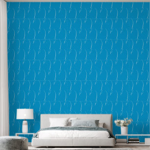 Leichtes graues Herz Links zu Cerulean, Pacific Bl Tapete