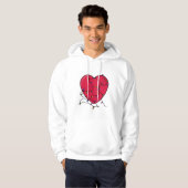 Leichtes Herz Hoodie (Vorne ganz)