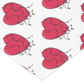 Leichtes Herz Kurzer Tischläufer (Ecke)