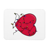 Leichtes Herz Magnet (Horizontal)