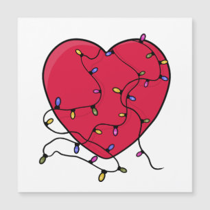 Leichtes Herz Magnetkarte