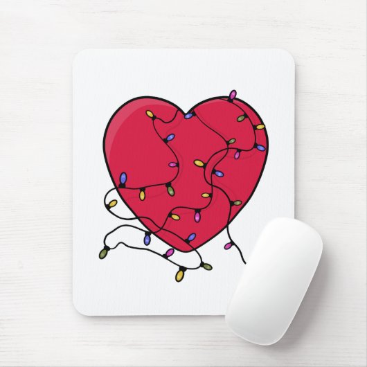 Leichtes Herz Mousepad (Mit Mouse)