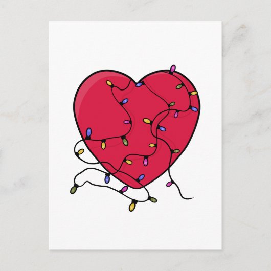 Leichtes Herz Postkarte (Vorderseite)