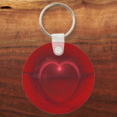 Leichtes Herz Schlüsselanhänger (Vorderseite)