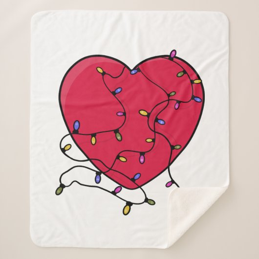 Leichtes Herz Sherpadecke (Vorderseite)