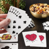 Leichtes Herz Spielkarten (In Situ)