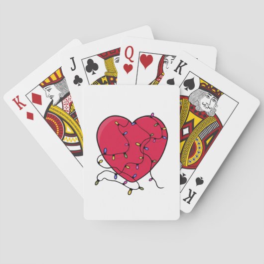 Leichtes Herz Spielkarten (Rückseite)