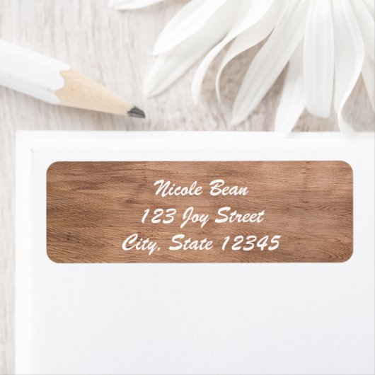 Leichtes Holz Rustikale Einladung (Insitu)