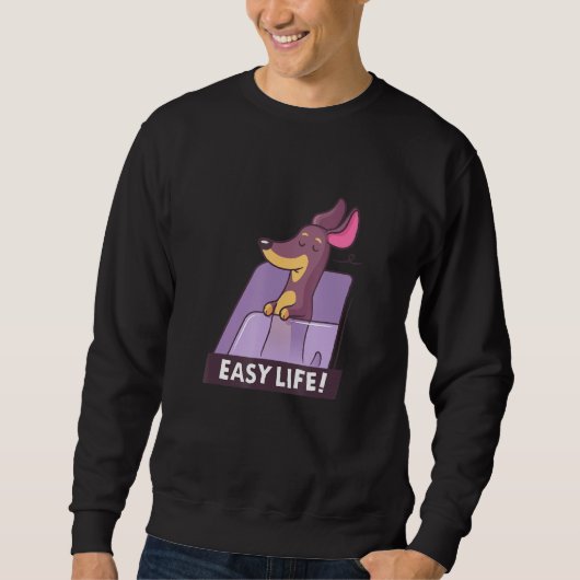 Leichtes Leben Sweatshirt (Vorderseite)