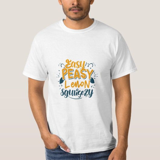 leichtes Zitronenexzept T-Shirt (Vorderseite)