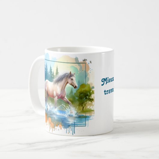 Leichtfertigkeit in der Abenddämmerung, wunderschö Kaffeetasse (Vorderseite Links)