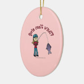 Leichtfischer Keramikornament (Links)