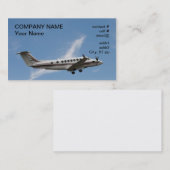 Leichtflugzeug des niedrigen Flügels Visitenkarte (Vorne/Hinten)