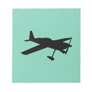 Leichtflugzeug-Flugzeug Notizblock