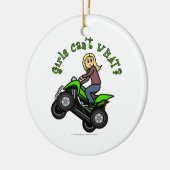 Leichtflugzeug| Vier Räder Keramikornament (Links)