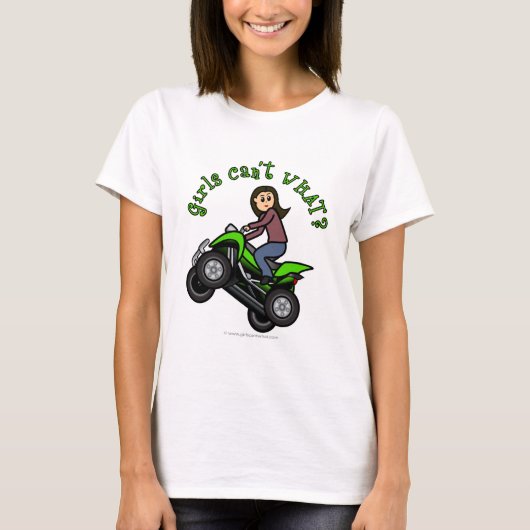Leichtflugzeug| Vier Räder T-Shirt (Vorderseite)