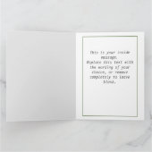 Leichtflugzeuge kommen auf Land Karte (Innenseite)