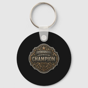 Leichtgewichts-Champion Mma Boxen Kickboxen Champ Schlüsselanhänger