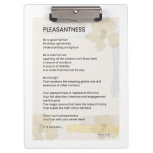 Leichtigkeit Inspiration Gedicht geschrieben Wort Klemmbrett