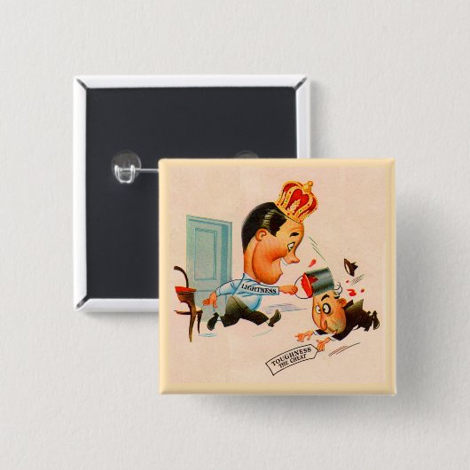 Leichtigkeit wackelt Zähigkeit Button (Vorne & Hinten)