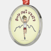 Leichtläufer in Roter Uniform Silbernes Ornament (Links)