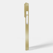 Leichtmetalltextur aus Edelstahl-Look Case-Mate iPhone Hülle (Rückseite / Links)