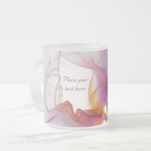 Leichtrauchen Mattglastasse (Vorderseite Links)