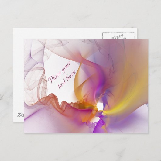 Leichtrauchen Postkarte (Vorne/Hinten)