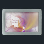 Leichtrauchen Rechteckige Gürtelschnalle<br><div class="desc">Feiner,  transparenter Rauchhintergrund. Frühling,  Blume,  Natur,  Konzept. Es erinnert auch an Pflege,  Gelassenheit und Positivität.</div>