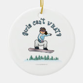 Leichtschneider Keramikornament (Vorne)