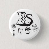 leichtsinniges Schuft-Button Button (Vorderseite)