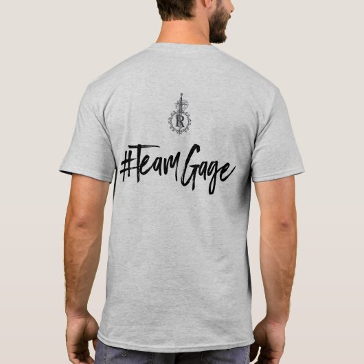 "Leichtsinniges" T-Shirt für Männer (Rückseite)