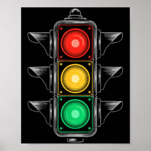 Leichttransporter Shirt Erwachsene Kinder Traffic Poster