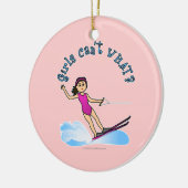 Leichtwasserläufer Keramikornament (Links)