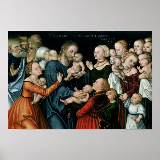 Leid die kleinen Kinder, die zu mir kommen werden, Poster (Vorne)