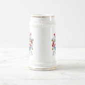 Leiden-Familienwappen Bierglas (Mittel)