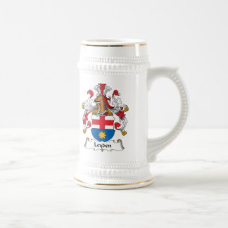 Leiden-Familienwappen Bierglas