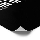 Leiden Sie den Schmerz der Disziplin oder leiden S Poster (Ecke)