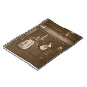 Leidende von der Flut, 'vom Straßen-Leben in Lon Notizblock (Linke Seite)